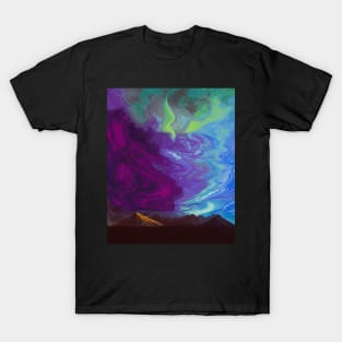 Tye Dye Mountains T-Shirt